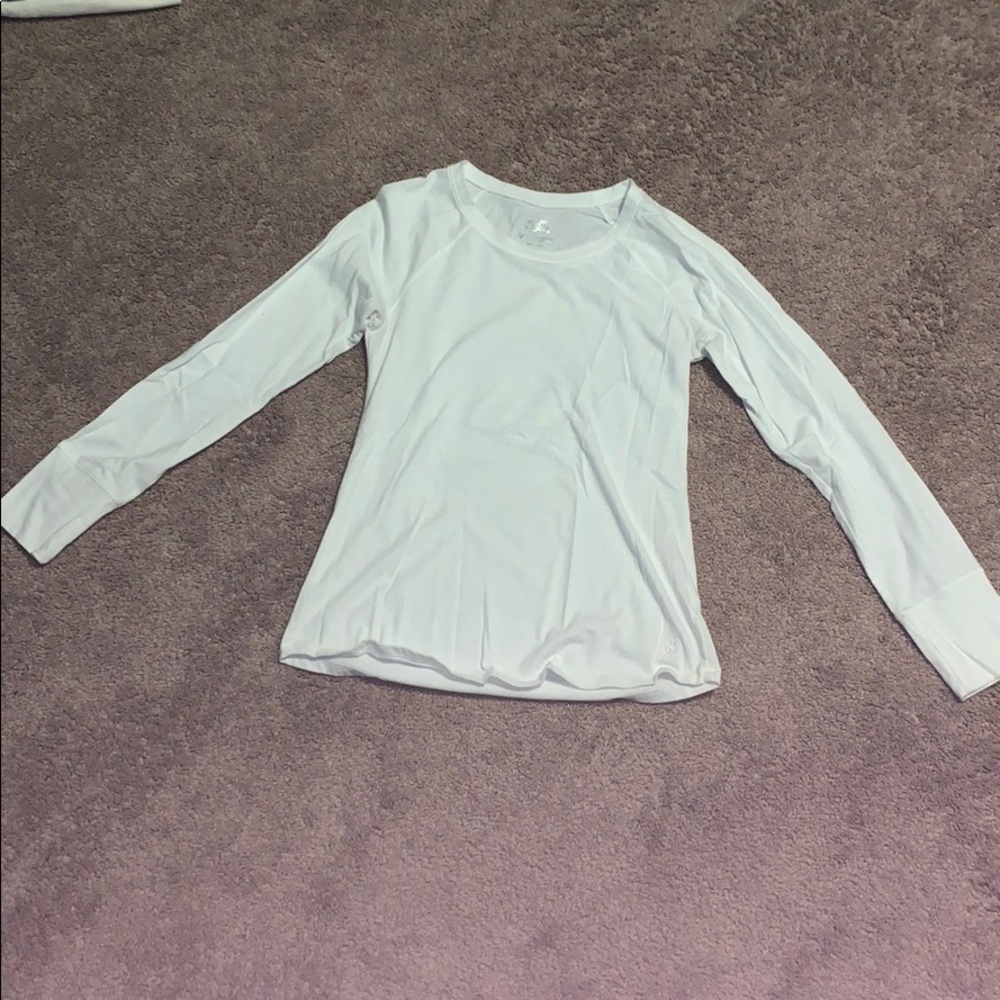 Plain white long sleeve